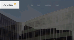 Desktop Screenshot of capri-egm.com